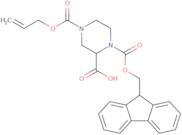 1-{[(9H-Fluoren-9-yl)methoxy]carbonyl}-4-[(prop-2-en-1-yloxy)carbonyl]piperazine-2-carboxylic acid