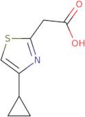 2-(4-Cyclopropyl-1,3-thiazol-2-yl)acetic acid