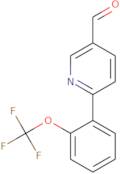 6-[2-(Trifluoromethoxy)phenyl]-3-pyridinecarbaldehyde