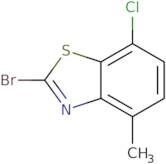 2-Bromo-7-chloro-4-methyl-1,3-benzothiazole