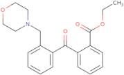 2-Carboethoxy-2'-morpholinomethyl benzophenone