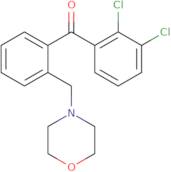 2,3-Dichloro-2'-morpholinomethyl benzophenone