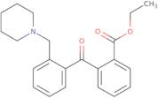 2-Carboethoxy-2'-piperidinomethyl benzophenone