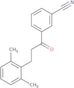 3'-Cyano-3-(2,6-dimethylphenyl)propiophenone