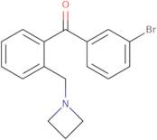 2-Azetidinomethyl-3'-bromobenzophenone