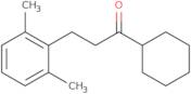 Cyclohexyl 2-(2,6-dimethylphenyl)ethyl ketone