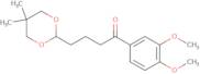 3',4'-Dimethoxy-4-(5,5-dimethyl-1,3-dioxan-2-yl)butyrophenone