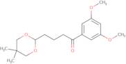 3',5'-Dimethoxy-4-(5,5-dimethyl-1,3-dioxan-2-yl)butyrophenone