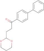 3-(1,3-Dioxan-2-yl)-4'-phenylpropiophenone