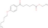 Ethyl 6-oxo-6-(4-pentyloxyphenyl)hexanoate