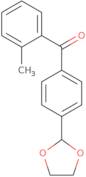 4'-(1,3-Dioxolan-2-yl)-2-methylbenzophenone