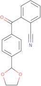 2-Cyano-4'-(1,3-dioxolan-2-yl)benzophenone