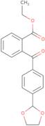 2-Carboethoxy-4'-(1,3-dioxolan-2-yl)benzophenone