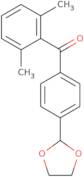 2,6-Dimethyl-4'-(1,3-dioxolan-2-yl)benzophenone