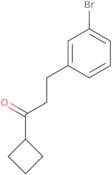 2-(3-Bromophenyl)ethyl cyclobutyl ketone