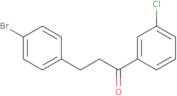 3-(4-Bromophenyl)-3'-chloropropiophenone