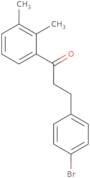 3-(4-Bromophenyl)-2',3'-dimethylpropiophenone