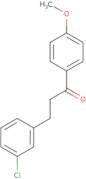 3-(3-Chlorophenyl)-4'-methoxypropiophenone