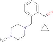Cyclopropyl 2-(4-methylpiperazinomethyl)phenyl ketone