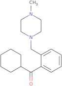 Cyclohexyl 2-(4-methylpiperazinomethyl)phenyl ketone