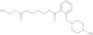 Ethyl 7-[2-(4-methylpiperazinomethyl)phenyl]-7-oxoheptanoate