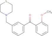 2-Methoxy-3'-thiomorpholinomethyl benzophenone