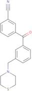 3-Cyano-3'-thiomorpholinomethyl benzophenone