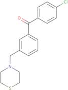 4'-Chloro-3-thiomorpholinomethyl benzophenone