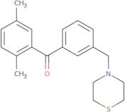 2,5-Dimethyl-3'-thiomorpholinomethyl benzophenone