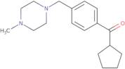 Cyclopentyl 4-(4-methylpiperazinomethyl)phenyl ketone