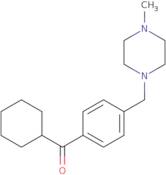 Cyclohexyl 4-(4-methylpiperazinomethyl)phenyl ketone