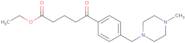 Ethyl 5-[4-(4-methylpiperazinomethyl)phenyl]-5-oxovalerate