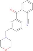 2-Cyano-3'-morpholinomethyl benzophenone