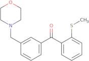 3'-Morpholinomethyl-2-thiomethylbenzophenone