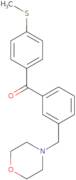 3-Morpholinomethyl-4'-thiomethylbenzophenone