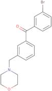 3-Bromo-3'-morpholinomethyl benzophenone