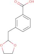 3-(1,3-Dioxolan-2-ylmethyl)benzoic acid