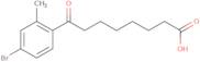 8-(4-Bromo-2-methylphenyl)-8-oxooctanoic acid