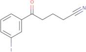 5-(3-Iodophenyl)-5-oxovaleronitrile