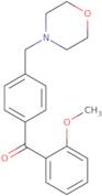 2-Methoxy-4'-morpholinomethyl benzophenone