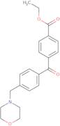 4-Carboethoxy-4'-morpholinomethyl benzophenone