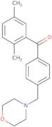 2,5-Dimethyl-4'-morpholinomethyl benzophenone