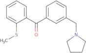 3'-Pyrrolidinomethyl-2-thiomethylbenzophenone