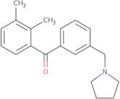 2,3-Dimethyl-3'-pyrrolidinomethyl benzophenone