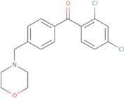 2,4-Dichloro-4'-morpholinomethyl benzophenone