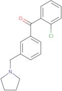 2-Chloro-3'-pyrrolidinomethyl benzophenone