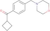 Cyclobutyl 4-(morpholinomethyl)phenyl ketone