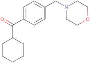 Cyclohexyl 4-(morpholinomethyl)phenyl ketone