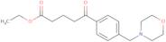 Ethyl 5-[4-(morpholinomethyl)phenyl]-5-oxovalerate