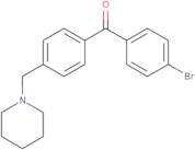 4-Bromo-4'-piperidinomethyl benzophenone